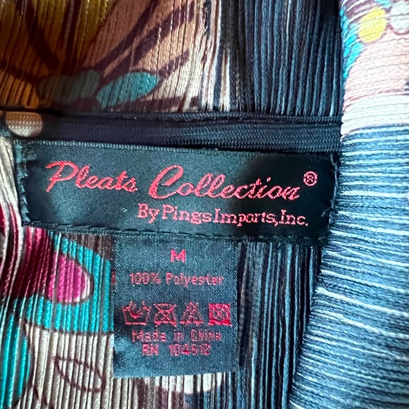 SALE! BUYorBUNDLE NEW Pings Imports Pleats Collection swing jacket, button front - Picture 2 of 12